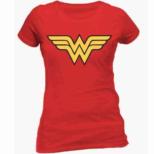Wonder Woman Dames Shirt - Classic Logo