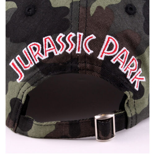 Jurassic Park Cap – Camouflage logo Baseballcap