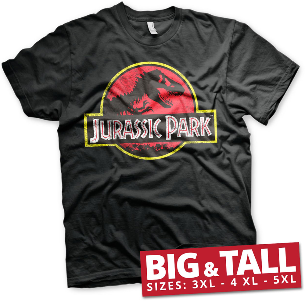 Jurassic Park shirt – Classic Logo (Plus Sizes)