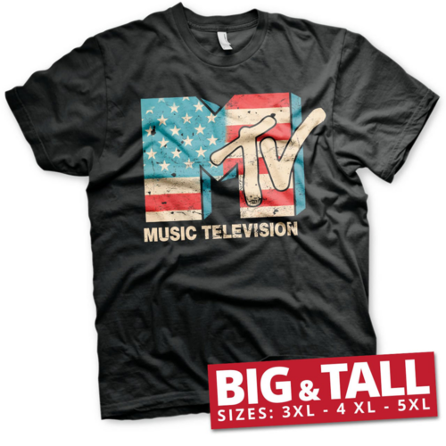 MTV shirt – Music Television Logo (Plus Sizes)