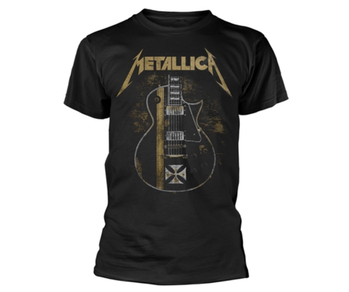 Metallica shirt - James Hetfield Guitar Iron Cross