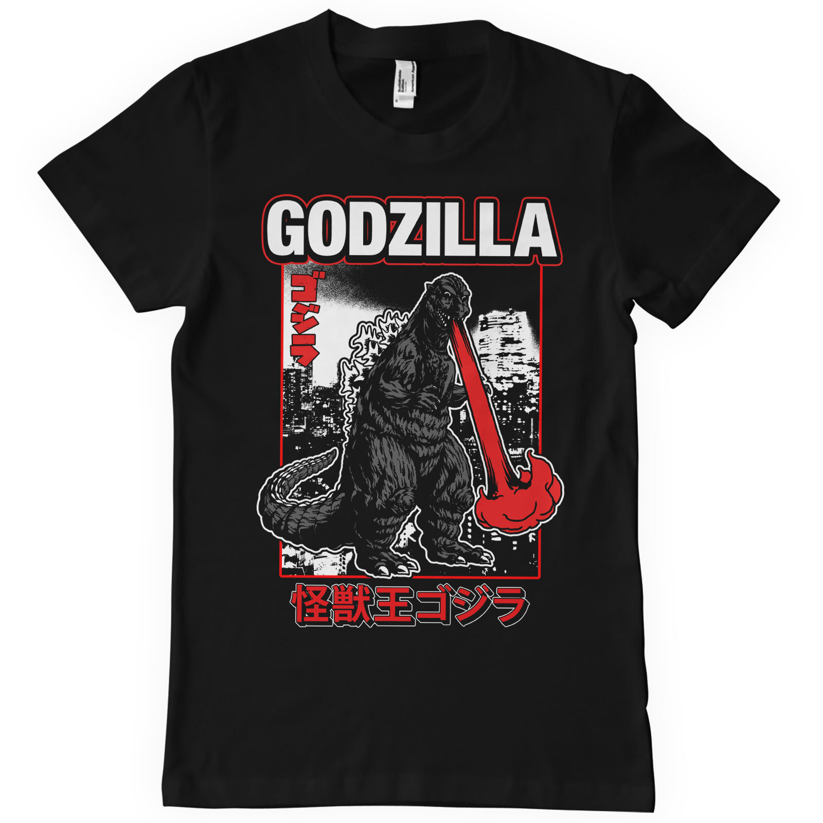 Godzilla Japans Shirt - Atomic Breath