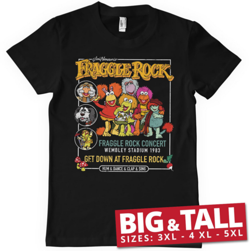 Freggels Shirt - Fraggle Rock Concert Plus Sizes