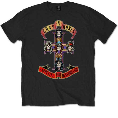 Guns N' Roses Shirt: Appetite for Destruction Logo