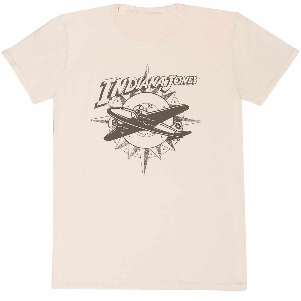 Indiana Jones Shirt – Plane and Compass
