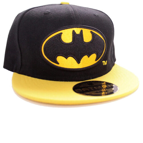 Batman snapback Cap – Logo Yellow