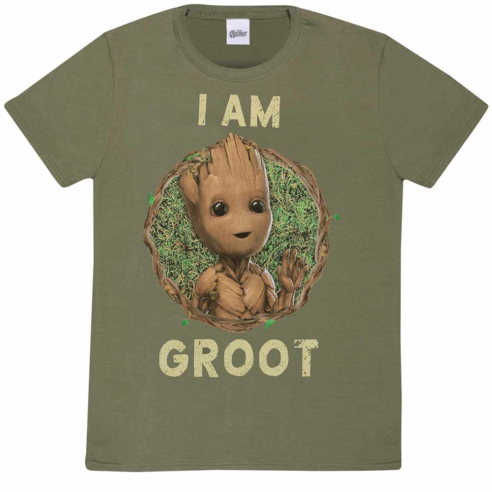 Marvel Baby Groot shirt – I Am Groot Groen