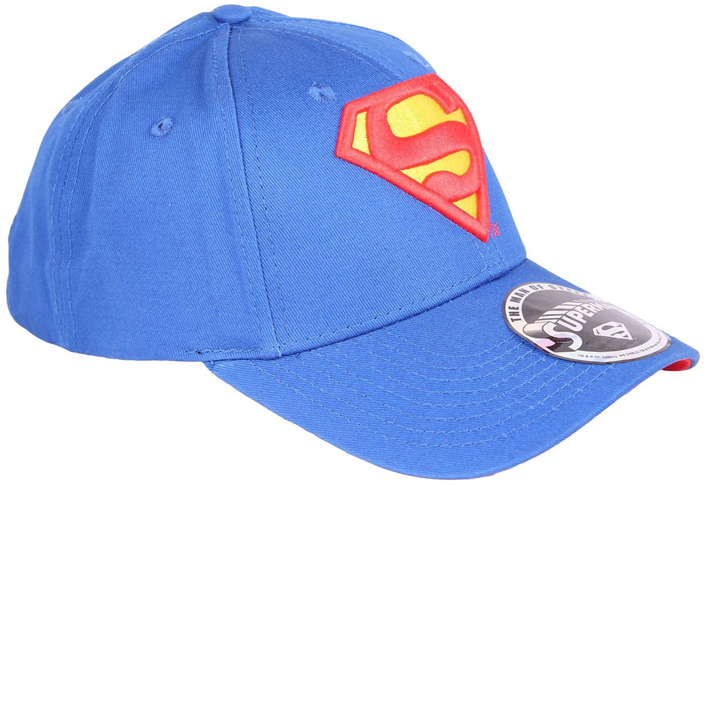 Superman Baseball Cap – Logo blauw
