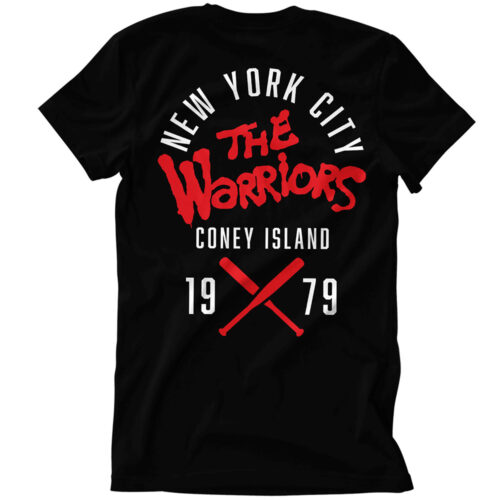 The Warriors shirt Logo with Back print - Coney Island