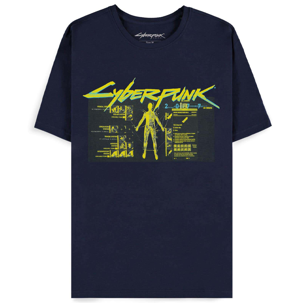 Cyberpunk 2077 shirt - Vitruvian Man