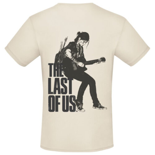 The Last of Us shirt - Ellie Guitar With Back print