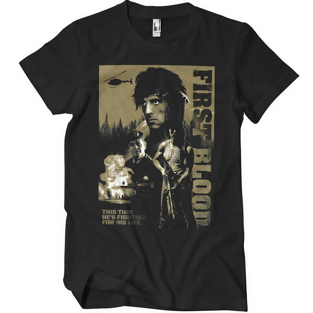First Blood – John Rambo Retro T-Shirt