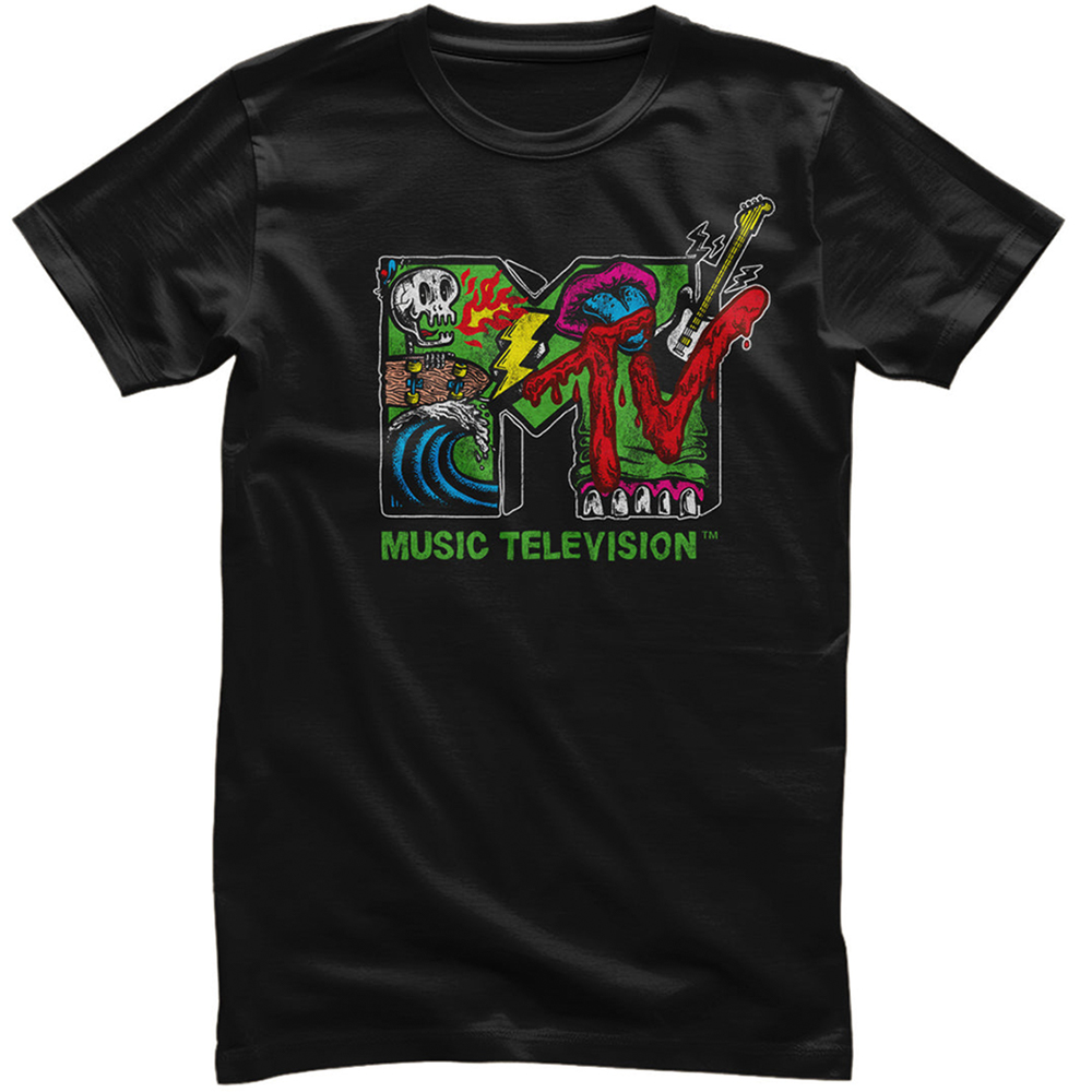MTV shirt - Skate & Punk logo