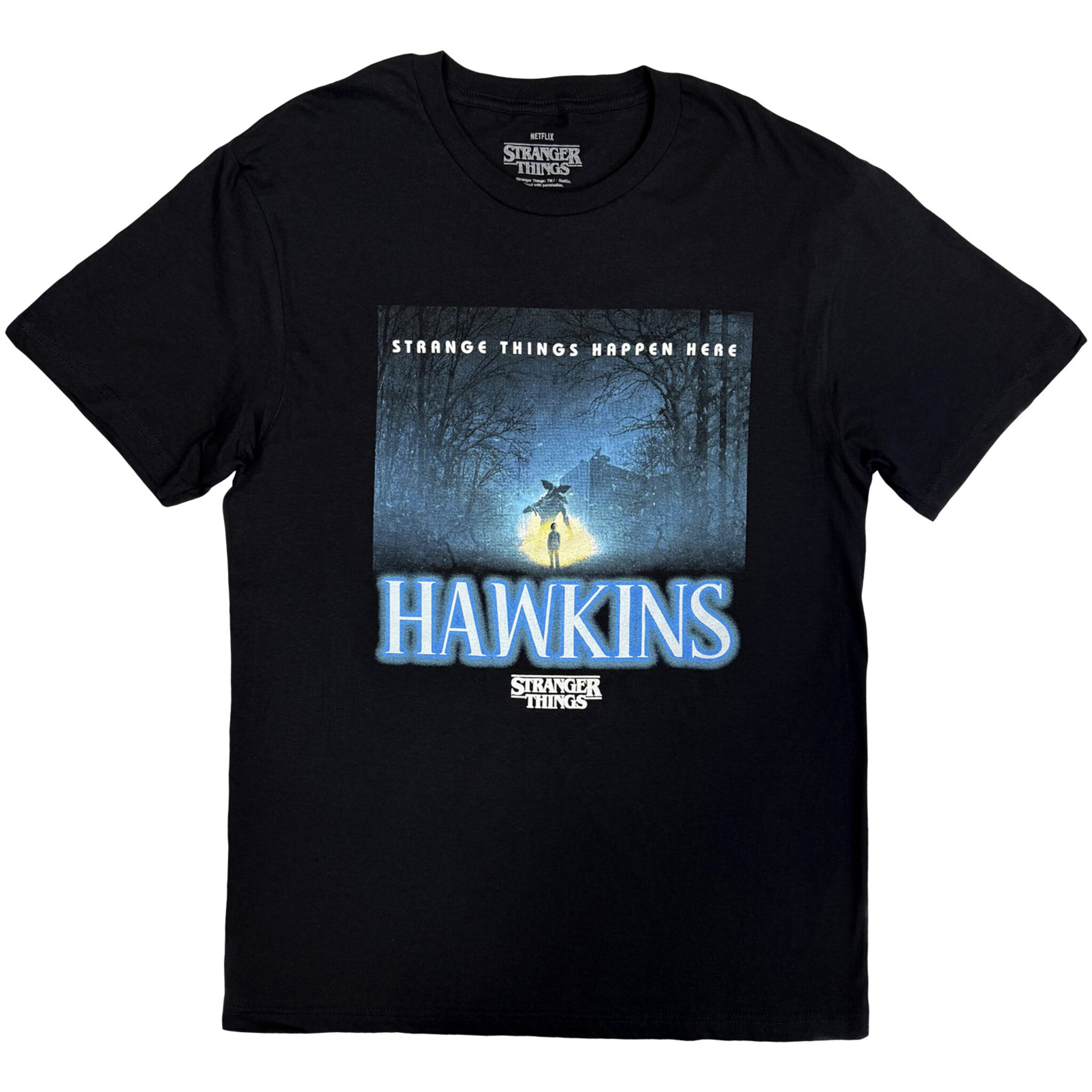 Stranger Things Hawkins T-Shirt – Strange Things Happen Here
