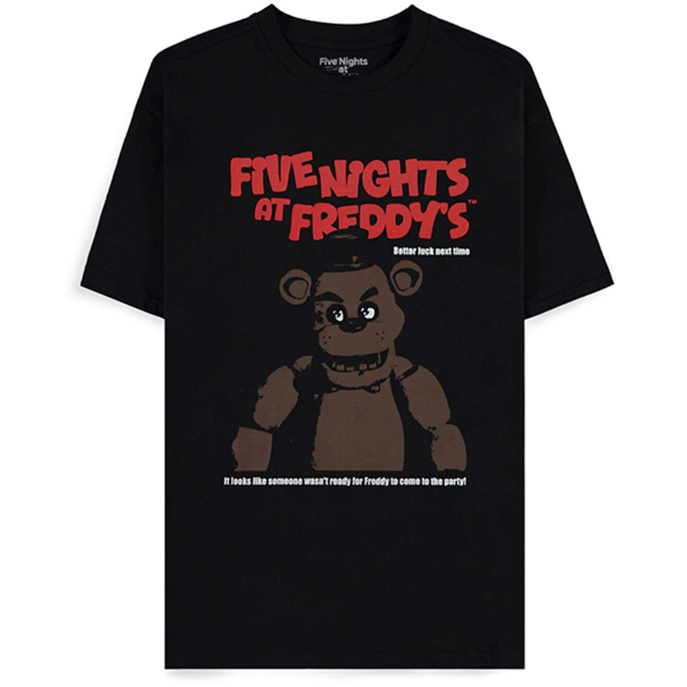 Five Nights at Freddy’s – Freddy Fazbear T-Shirt (Zwart)