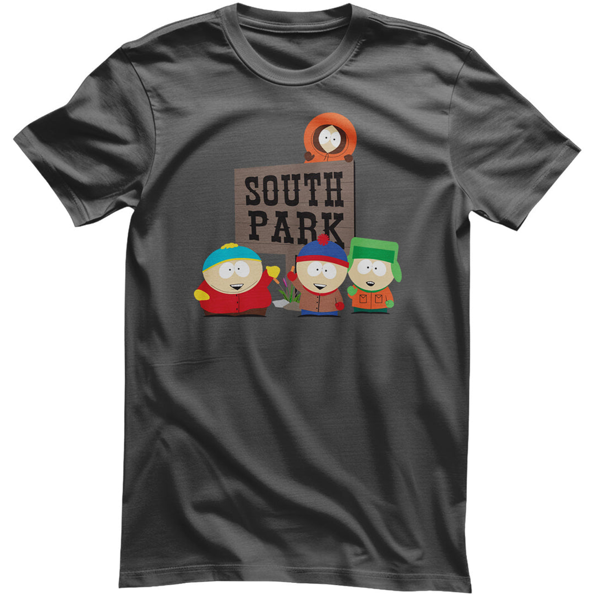 South Park All Characters Town Sign T-Shirt