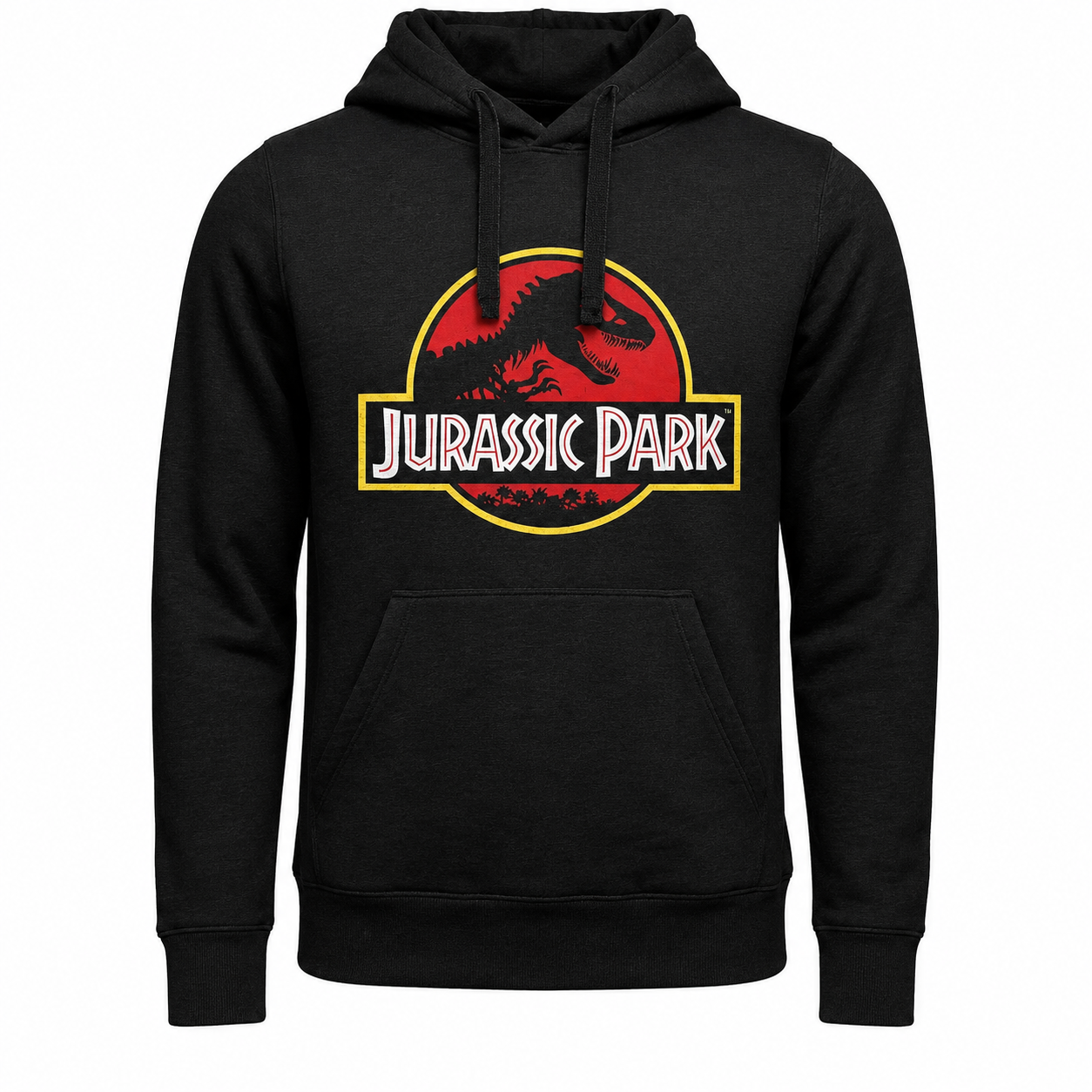 Jurassic Park Classic Logo Hoodie – Zwart