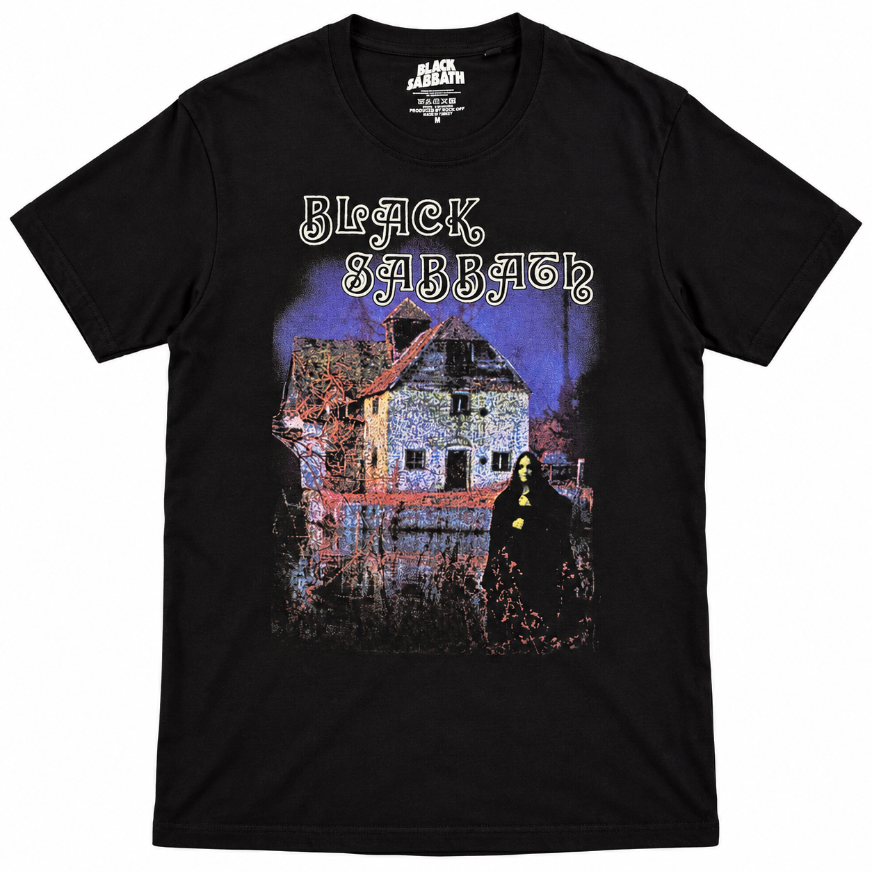 Black Sabbath – Debut Album T-shirt – Zwart