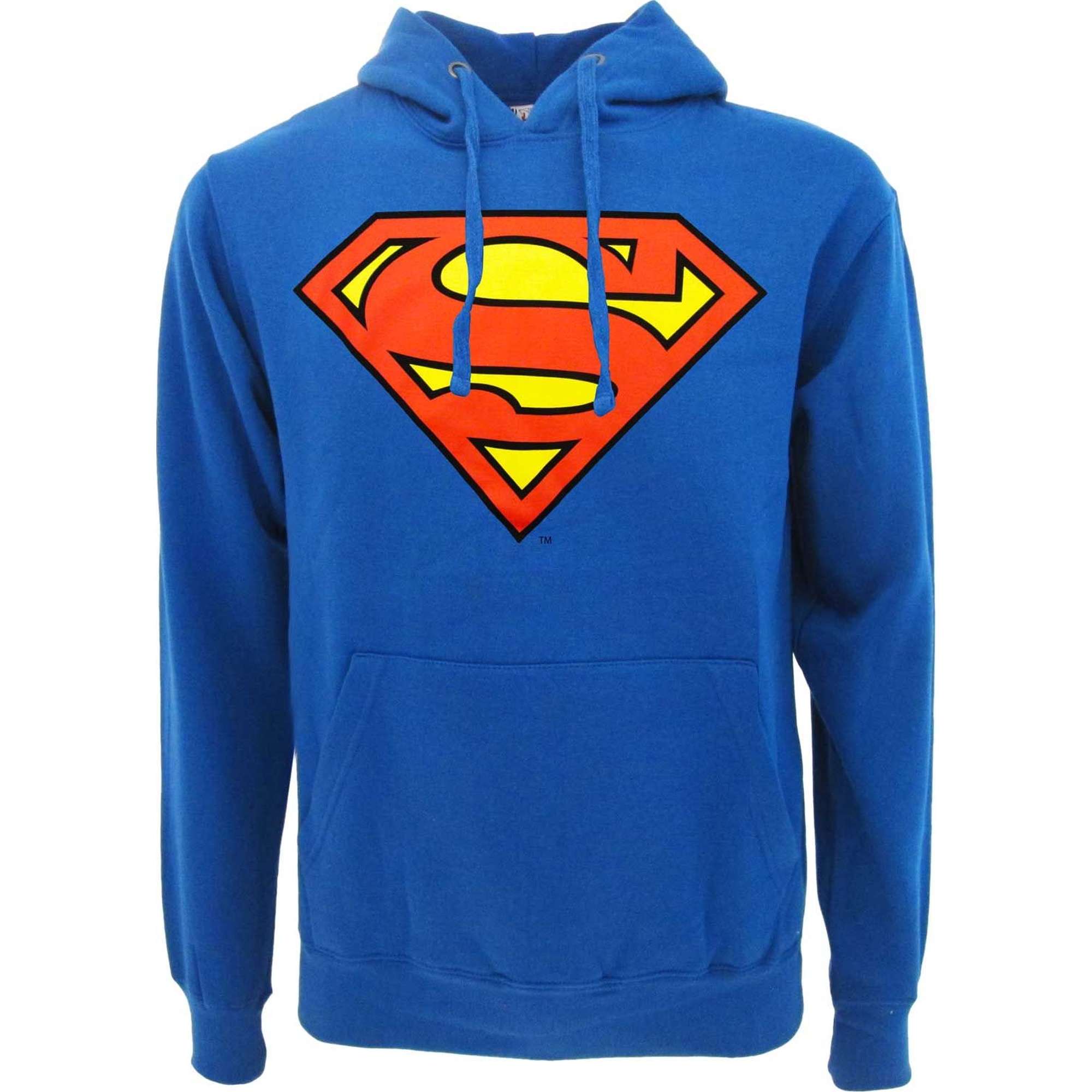Superman Logo Hoodie Royal Blue